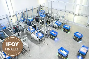Fastbots - Core localization and control software for a prominent industrial mobile robot